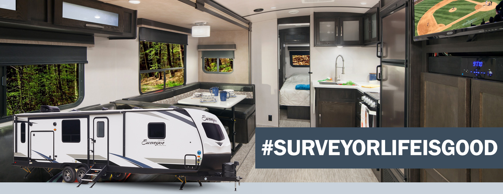 Surveyor West 321bhts Travel Trailers By Forest River Rv